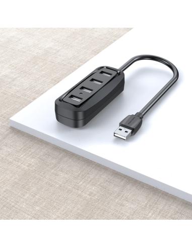 Vention Hub USB VAS-J43-B050/ 4xUSB/ 50cm