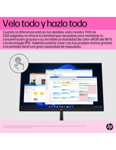 HP Monitor FHD E24t G5 con pantalla táctil