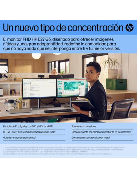 HP Monitor FHD E27 G5