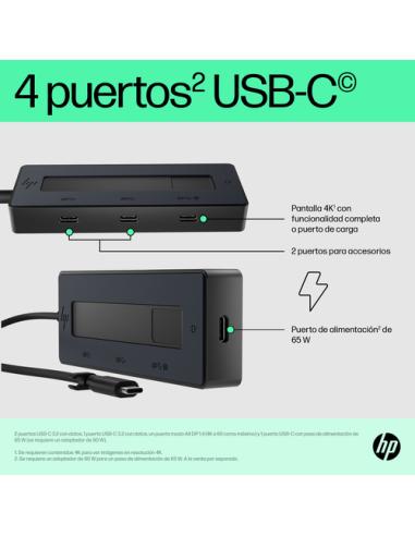HP Concentrador multipuerto USB-C 4K de
