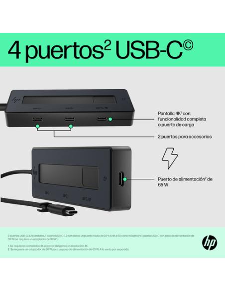 HP Concentrador multipuerto USB-C 4K de