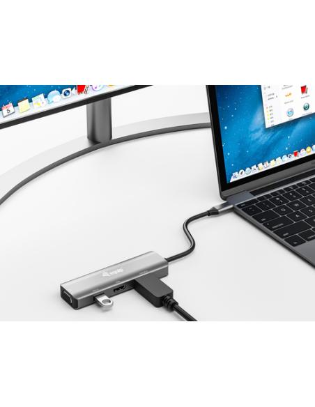 Equip Adaptador USB-C a HDMI/DisplayPort/VGA/USB