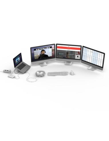 Hama Connect2Office Stand Soporte para ordenador portátil Antracita