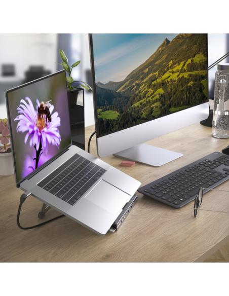 Hama Connect2Office Stand Soporte para ordenador portátil Antracita