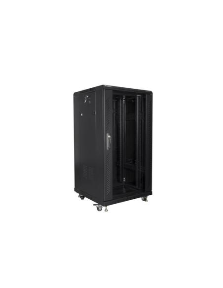 Lanberg FF01-6622-12B armario rack 22U Rack o bastidor independiente Negro