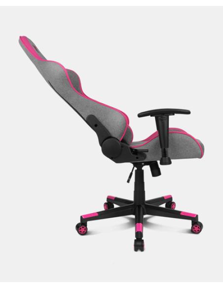 DRIFT DR90 PRO Silla para videojuegos de PC Asiento acolchado Gris, Rosa