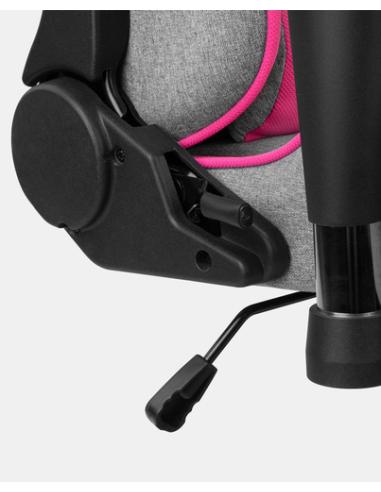 DRIFT DR90 PRO Silla para videojuegos de PC Asiento acolchado Gris, Rosa