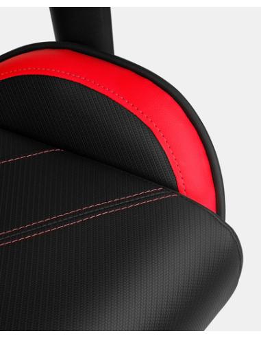 DRIFT DR350 Butaca para jugar Asiento acolchado Negro, Rojo