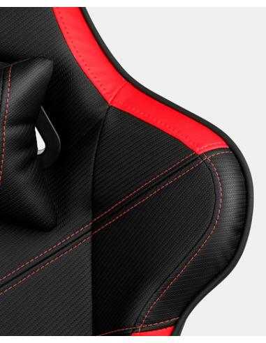 DRIFT DR350 Butaca para jugar Asiento acolchado Negro, Rojo