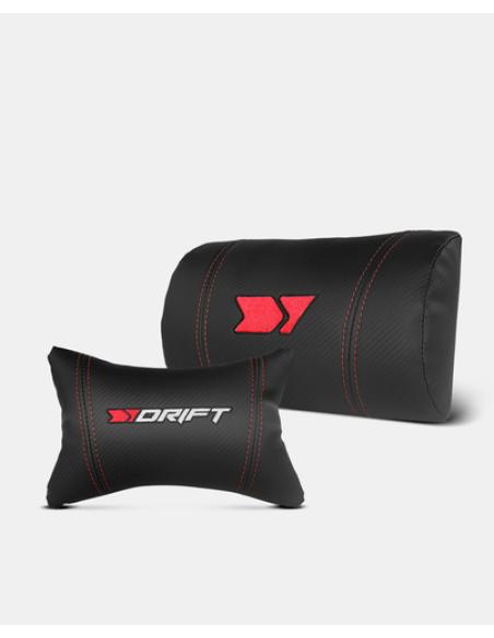 DRIFT DR350 Butaca para jugar Asiento acolchado Negro, Rojo