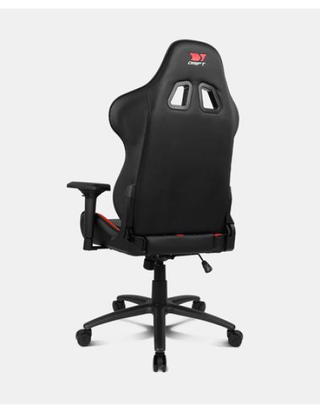 DRIFT DR350 Butaca para jugar Asiento acolchado Negro, Rojo