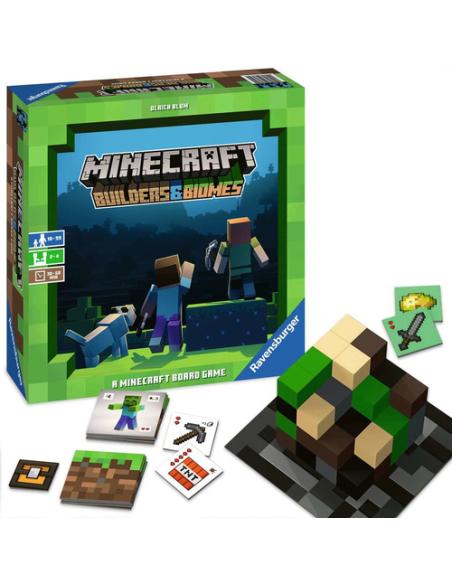 Ravensburger Minecraft Builders & Biomes Juego de mesa Juego de fichas