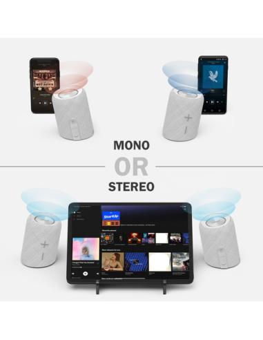 Hama Twin 3.0 Altavoz portátil estéreo Blanco 30 W