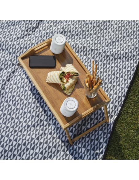 Hama Twin 3.0 Altavoz portátil estéreo Blanco 30 W