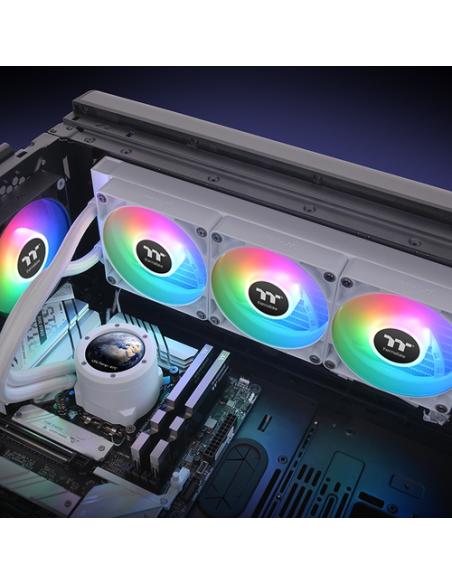 Thermaltake TH360 V2 Ultra ARGB Procesador Kit de refrigeración líquida 36 cm Blanco 3 pieza(s)