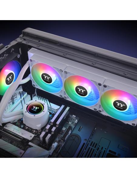 Thermaltake TH360 V2 ARGB Procesador Kit de refrigeración líquida 36 cm Blanco 1 pieza(s)