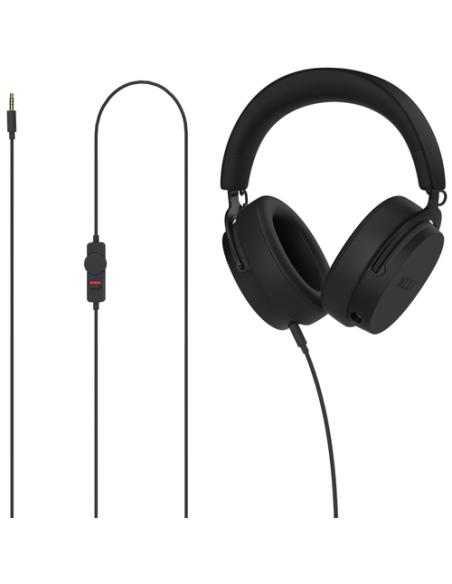 NZXT AP-WCB40-B2 auricular y casco Auriculares Alámbrico Diadema Juego Negro
