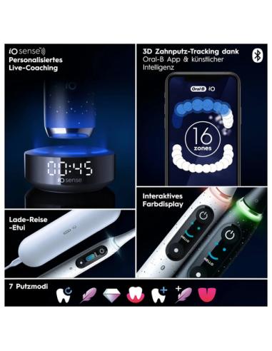 Oral-B iO iO10 Adulto Cepillo dental giratorio Negro