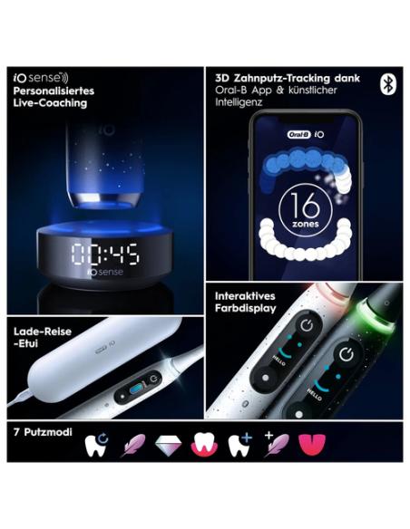 Oral-B iO iO10 Adulto Cepillo dental giratorio Negro