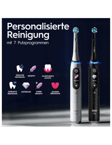 Oral-B iO iO10 Adulto Cepillo dental giratorio Negro