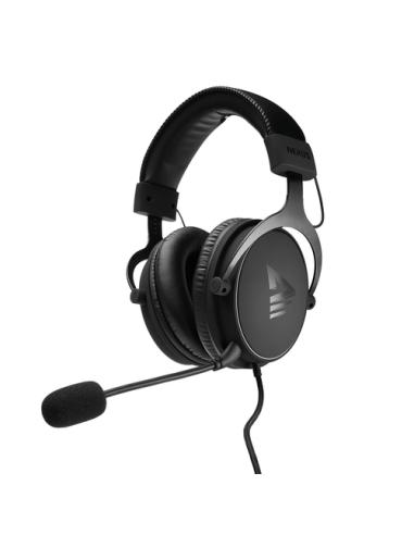 Savio NEXUS Auriculares Alámbrico Casco Juego Negro