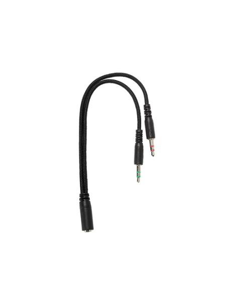 Savio NEXUS Auriculares Alámbrico Casco Juego Negro