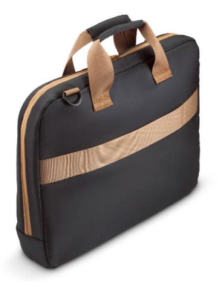 Hama Ultra Lightweight 35,8 cm (14.1") Maletín Toploader Beige, Negro