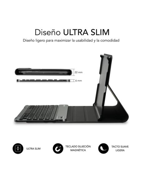SUBBLIM Funda con Teclado KeyTab Pro BT Samsung Galaxy Tab A9 +11”