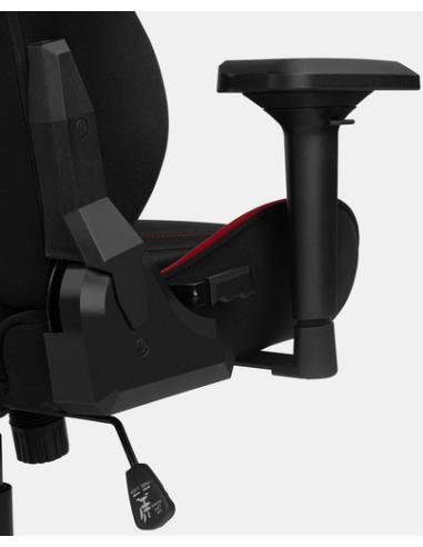 DRIFT DR110BR silla para videojuegos Butaca para jugar Asiento acolchado Negro, Rojo