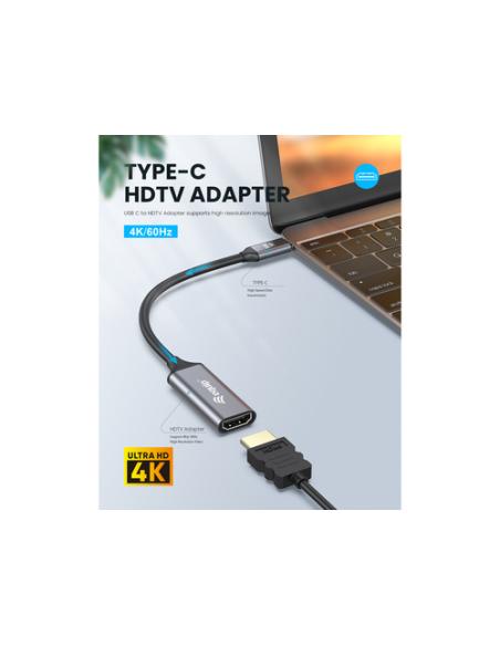 Equip Adaptador USB-C a HDMI 2.0, 4K/60Hz