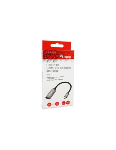 Equip Adaptador USB-C a HDMI 2.0, 4K/60Hz