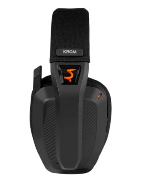 Krom Kanji Auriculares Inalámbrico y alámbrico Diadema Juego USB Tipo C Bluetooth Negro