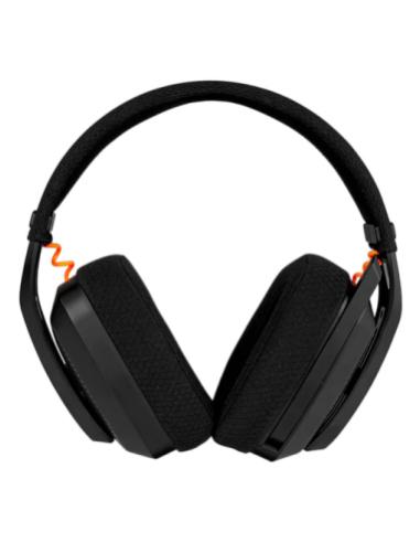 Krom Kanji Auriculares Inalámbrico y alámbrico Diadema Juego USB Tipo C Bluetooth Negro