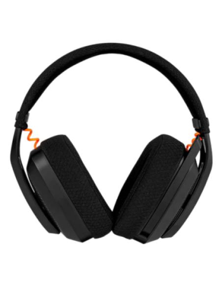 Krom Kanji Auriculares Inalámbrico y alámbrico Diadema Juego USB Tipo C Bluetooth Negro