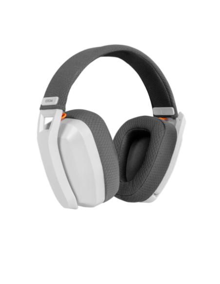 Krom Kanji Auriculares Inalámbrico y alámbrico Diadema Juego USB Tipo C Bluetooth Blanco