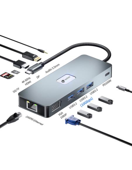 Leotec Docking Station 11 en 1 Plus