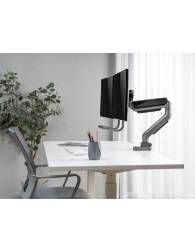 Equip Soporte de sobremesa para dos monitores de 17"-32