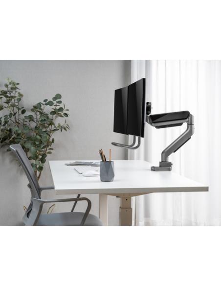 Equip Soporte de sobremesa para dos monitores de 17"-32