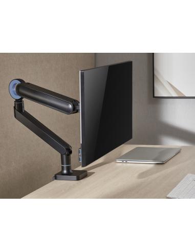 Equip Soporte de escritorio para monitor de 17«-35», negro