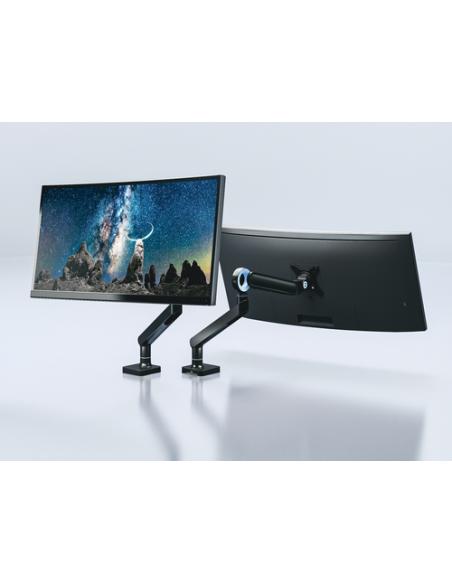 Equip Soporte de escritorio para monitor de 17«-35», negro