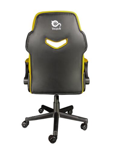 TALIUS TAL-CRAB-YLW silla para videojuegos Silla para videojuegos universal Negro, Amarillo
