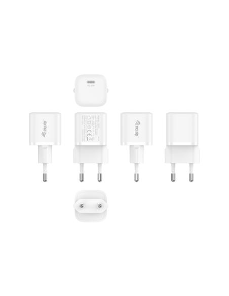 Equip 245520 cargador de dispositivo móvil Smartphone, Tableta Blanco Corriente alterna Interior