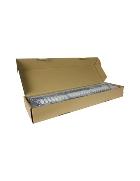 Phasak Patch panel 19" 24P Slim Cat.6A UTP RJ45 DUAL 0.5U - PU 4811