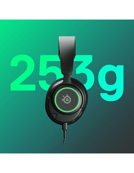 Steelseries Arctis Nova 3 Auriculares Alámbrico Diadema Juego USB Tipo C Negro