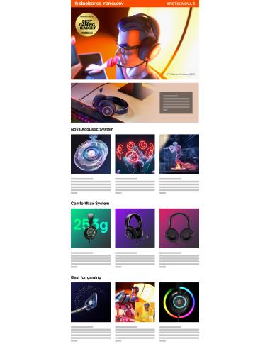 Steelseries Arctis Nova 3 Auriculares Alámbrico Diadema Juego USB Tipo C Negro