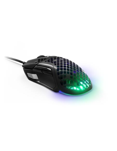 Steelseries Aerox 5 ratón Juego mano derecha USB tipo A Óptico 18000 DPI