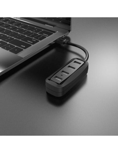 Vention Hub USB VAS-J43-B015/ 4xUSB/ 15cm