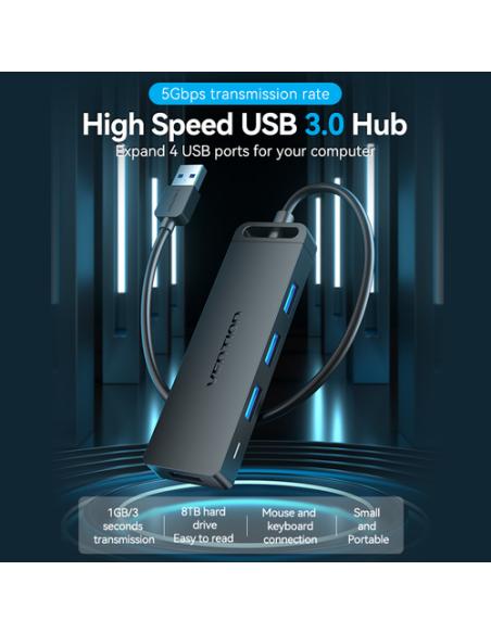 Vention Hub USB 3.0 CHLBD/ 4xUSB/ 50cm