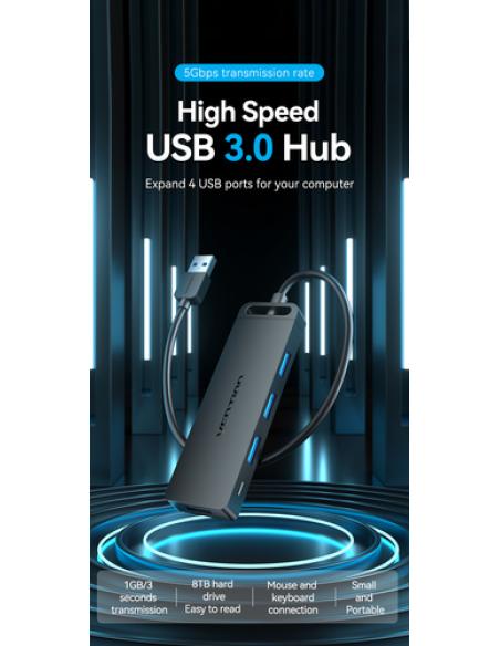 Vention Hub USB 3.0 CHLBD/ 4xUSB/ 50cm