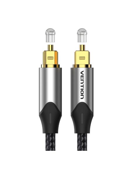 Vention Cable de Audio de Fibra óptica BAVHH/ 2m/ Gris